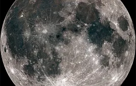 Как выглядит транзит МКС по Луне