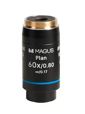 Объектив MAGUS 60PL60 Plan 60х/0,80 ∞/0,17 H60 мм