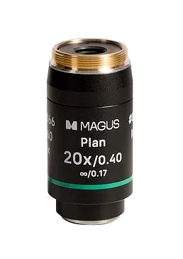 Объектив MAGUS 20PL60 Plan 20х/0,40 ∞/0,17 H60 мм