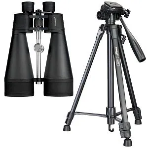 Набор: бинокль Levenhuk Bruno BASE 20x80 со штативом, изображение 1