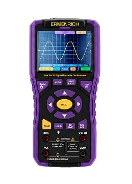 Цифровой портативный осциллограф Ermenrich Sine WV30, изображение 1