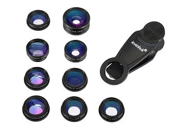Набор объективов для смартфона Levenhuk Lens S10 (выставочный образец)