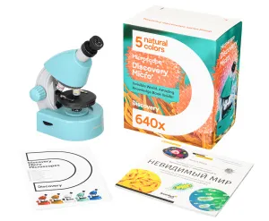Микроскоп Levenhuk Discovery Micro с книгой, изображение 4