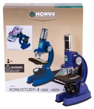 Микроскоп Konus Konustudy-4 900x, изображение 12