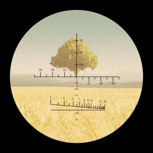 Бинокль камуфляжный Levenhuk Camo 10x42 с сеткой, изображение 4