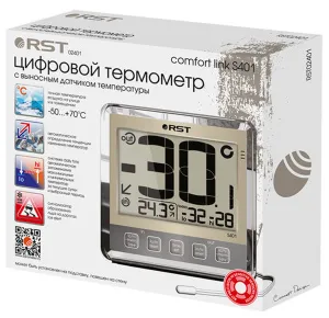 Термометр цифровой RST 02401 (S401) с внешним датчиком, изображение 4