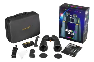 Набор: бинокль Levenhuk Bruno PLUS 25x70 со штативом, изображение 2