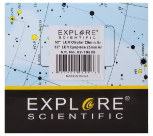 Окуляр Explore Scientific LER 52° 25 мм, 1,25" (AR), изображение 11