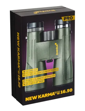 Бинокль Levenhuk New Karma PRO ED 16x50, изображение 13