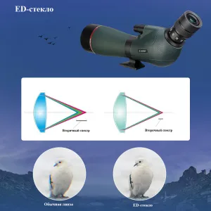 Зрительная труба SVBONY SV406P 20–60x80 ED WP, изображение 5