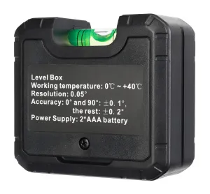 Цифровой уровень Ermenrich Verk LQ30, черный, изображение 4