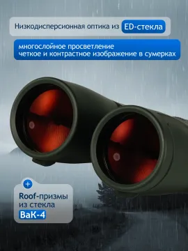 Бинокль Levenhuk New Karma PRO ED 12x50, изображение 15