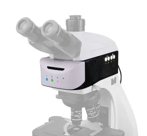 Насадка эпи-люминесцентная моторизованная MAGUS Epi-FL04M LED, блоки люминесцентных фильтров B/G/UV, изображение 13