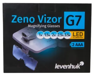 Лупа-очки Levenhuk Zeno Vizor G7, изображение 14
