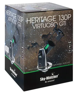 Телескоп Sky-Watcher Dob 130/650 Retractable Virtuoso GTi GOTO, настольный, изображение 11