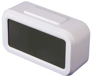 Часы настольные Bresser MyTime Duo LCD, белые, изображение 3