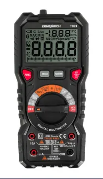 Цифровой мультиметр Ermenrich Zing TC24, изображение 2