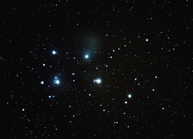 Звездное скопление Плеяды.